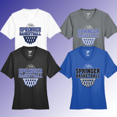 Springer Basketball Ladies Tech Tee